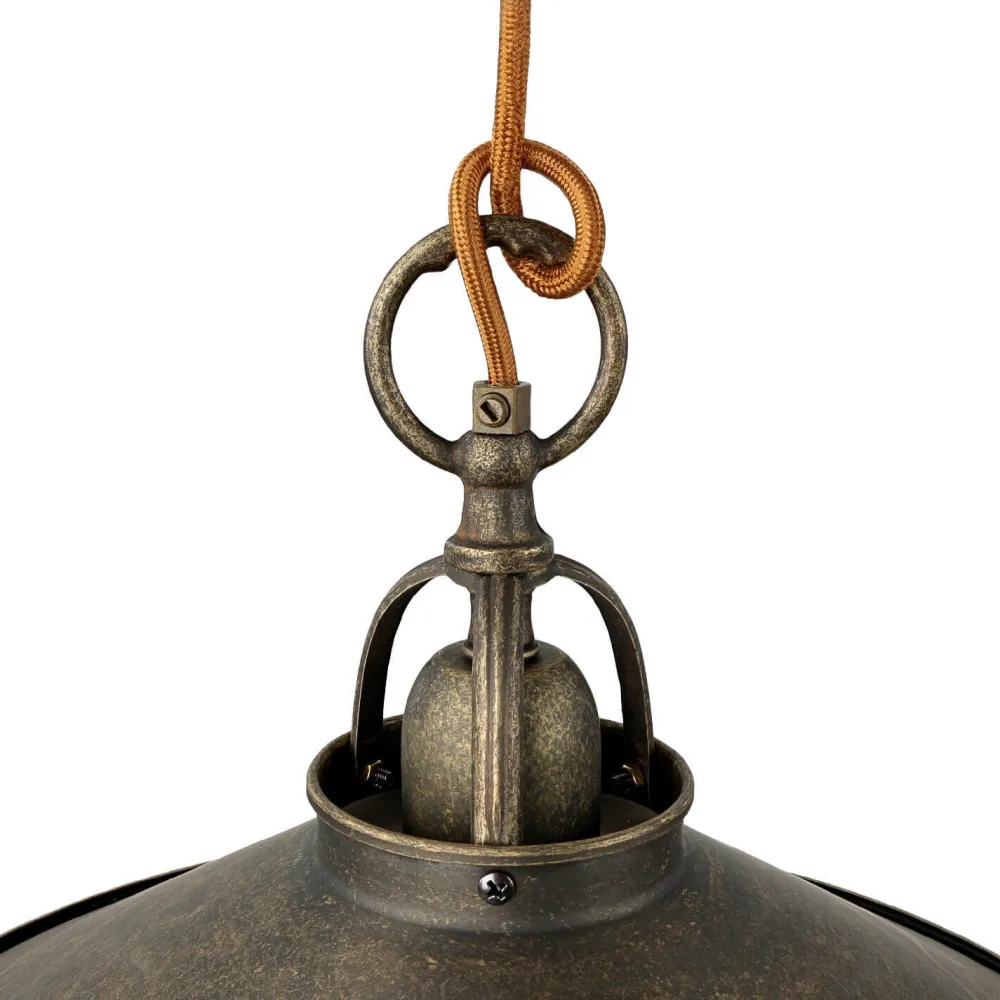 Clearance Giovanni Battista Höhenverstellbare Hängeleuchte Rustikal Bronze Antik