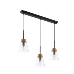 Jupiter Hängelampe ARAVAE Glas 3 Pendel Esstisch Leuchte* Moderne Lampen|Glaslampen