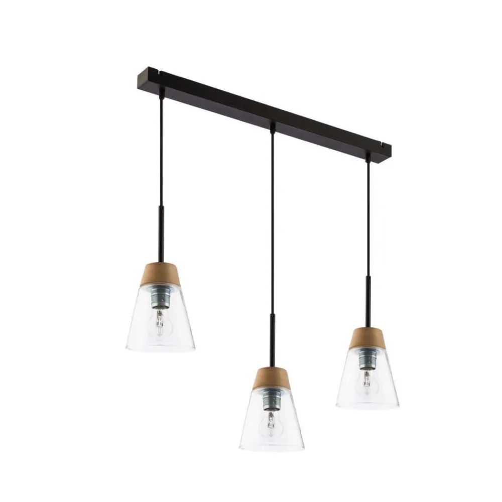 Jupiter Hängelampe ARAVAE Glas 3 Pendel Esstisch Leuchte* Moderne Lampen|Glaslampen