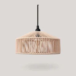 Newgarden Hängelampe außen E27 IP54 D: 30 cm Seil Lampenschirm* Metall Lampen|Hängeleuchten Außen