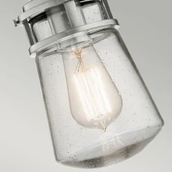 Elstead Hängelampe außen Glas Aluminium Maritim Vintage E27 IP44* Außenleuchten Antik|Rustikale Außenleuchten