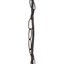 Searchlight Hängelampe außen IP44 E27 D: 21,5 cm in Rostbraun JOHN