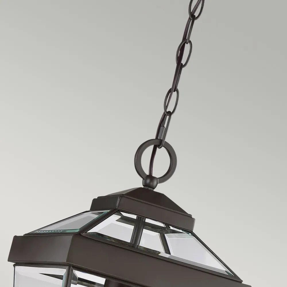 Clearance Elstead Hängelampe außen Vintage Design in Bronze E27 SIDODI