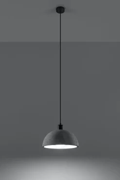 Sollux Hängelampe Beton Ø 30 cm Grau E27 Küche* Hängelampen|Wohnzimmerlampen