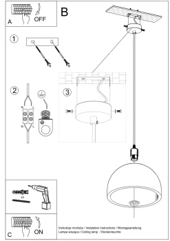 Sollux Hängelampe Beton Ø 30 cm Grau E27 Küche* Hängelampen|Wohnzimmerlampen