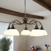 Jupiter Hängelampe Braun antik Jugendstil Esstisch 5xE27* Hängelampen|Esszimmer Lampen
