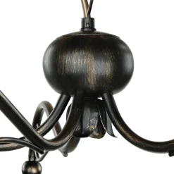 Jupiter Hängelampe Braun antik Jugendstil Esstisch 5xE27* Hängelampen|Esszimmer Lampen