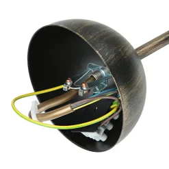 Jupiter Hängelampe Braun antik Jugendstil Esstisch 5xE27* Hängelampen|Esszimmer Lampen