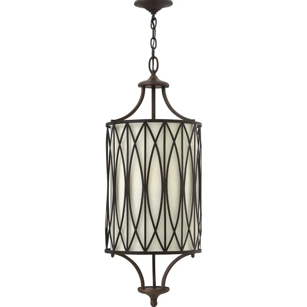 Outlet Elstead Hängelampe CIARA Creme Ø31cm kürzbar Pendelleuchte