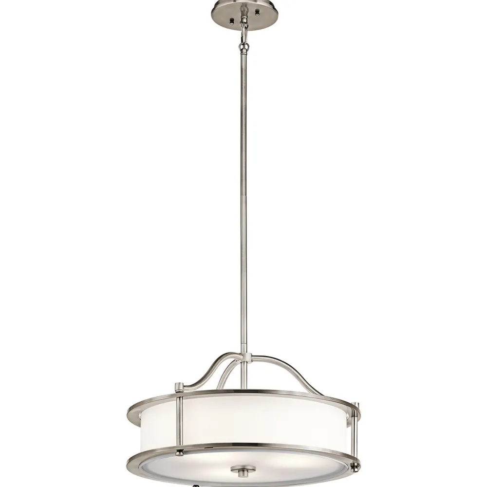 Elstead Hängelampe CORDA 3-flmg Ø61cm verstellbar Lampe* Hängelampen|Moderne Lampen