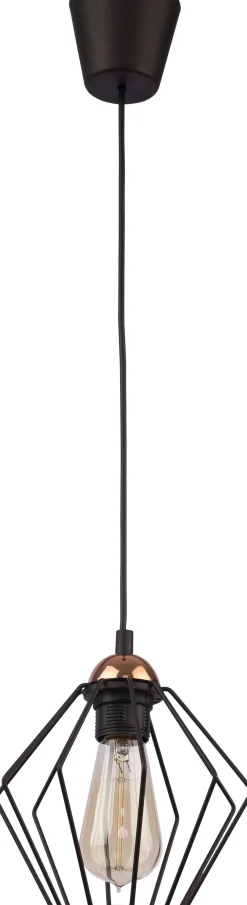 TK Lighting Hängelampe Draht Schwarz Galaxy* Hängelampen|Esszimmer Lampen