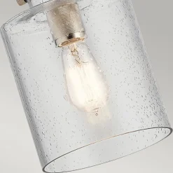 Elstead Hängelampe E27 Metall Glas 18 cm breit H: max. 141,6 cm* Hängelampen|Bürolampen