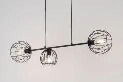 Sigma Hängelampe E27 Schwarz Metall Retro Design Esstisch* Hängelampen|Kugellampen