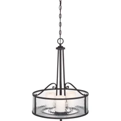 Elstead Hängelampe Esszimmer Glas Metall Vintage Landhaus* Vintage Lampen|Glaslampen