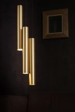 Online Easylight Hängelampe EYE Messing3-flmg Wohnzimmer Leuchte