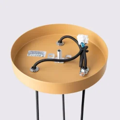 Discount Sollux Hängelampe 3-flammig GU10 Aluminium B: 19,5 cm in Gold