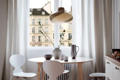 By Rydéns Hängelampe Glas B: 44,5 cm H: max. 140 cm E27 Braun marmoriert* Hängelampen|Wohnzimmerlampen