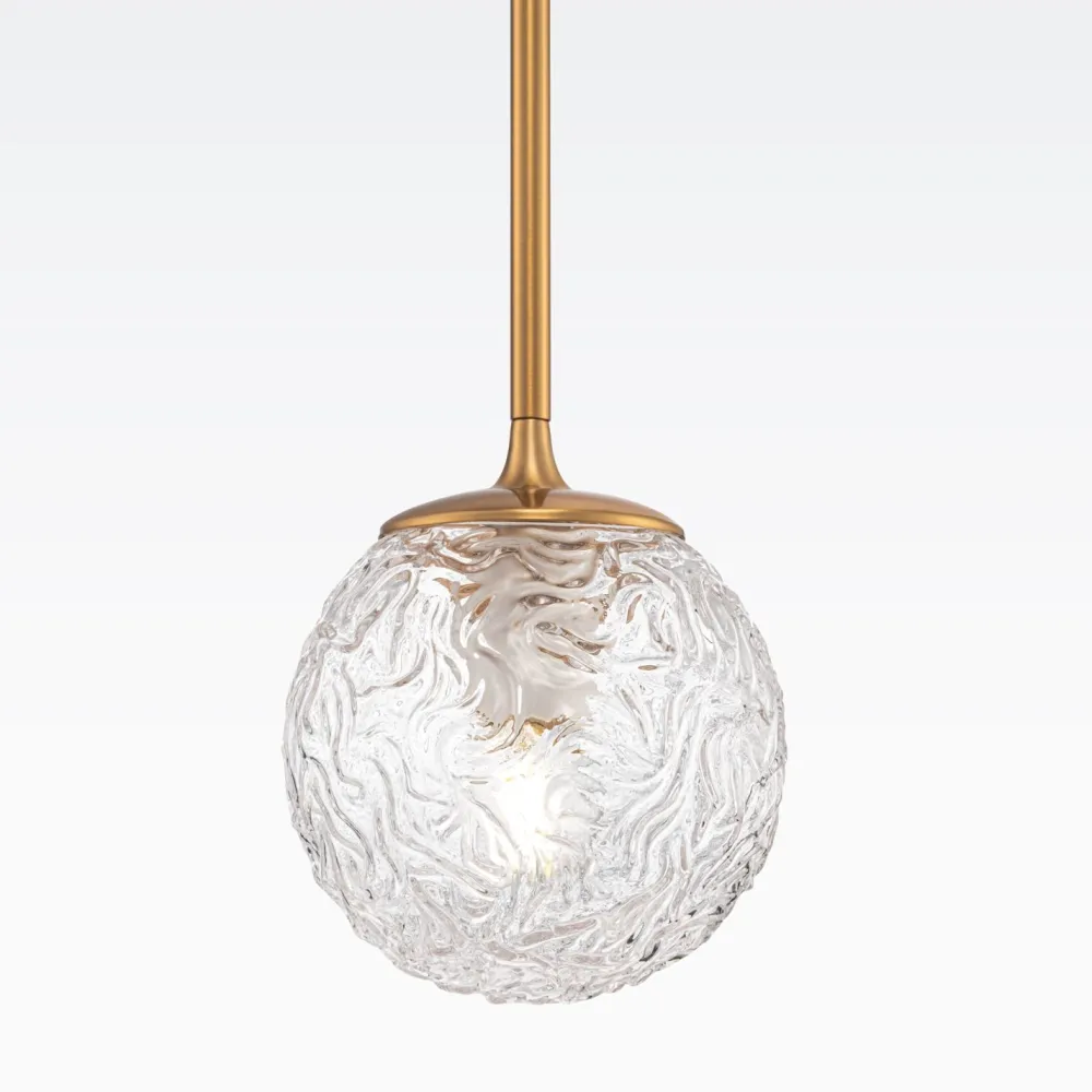 Maytoni Hängelampe Glas Metall E27 Ø 15 cm rund H: max. 150 cm* Hängelampen|Esszimmer Lampen