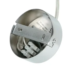 WOFI Hängelampe Glas Metall Glühbirnen-Design dekorativ E14* Hängelampen|Esszimmer Lampen