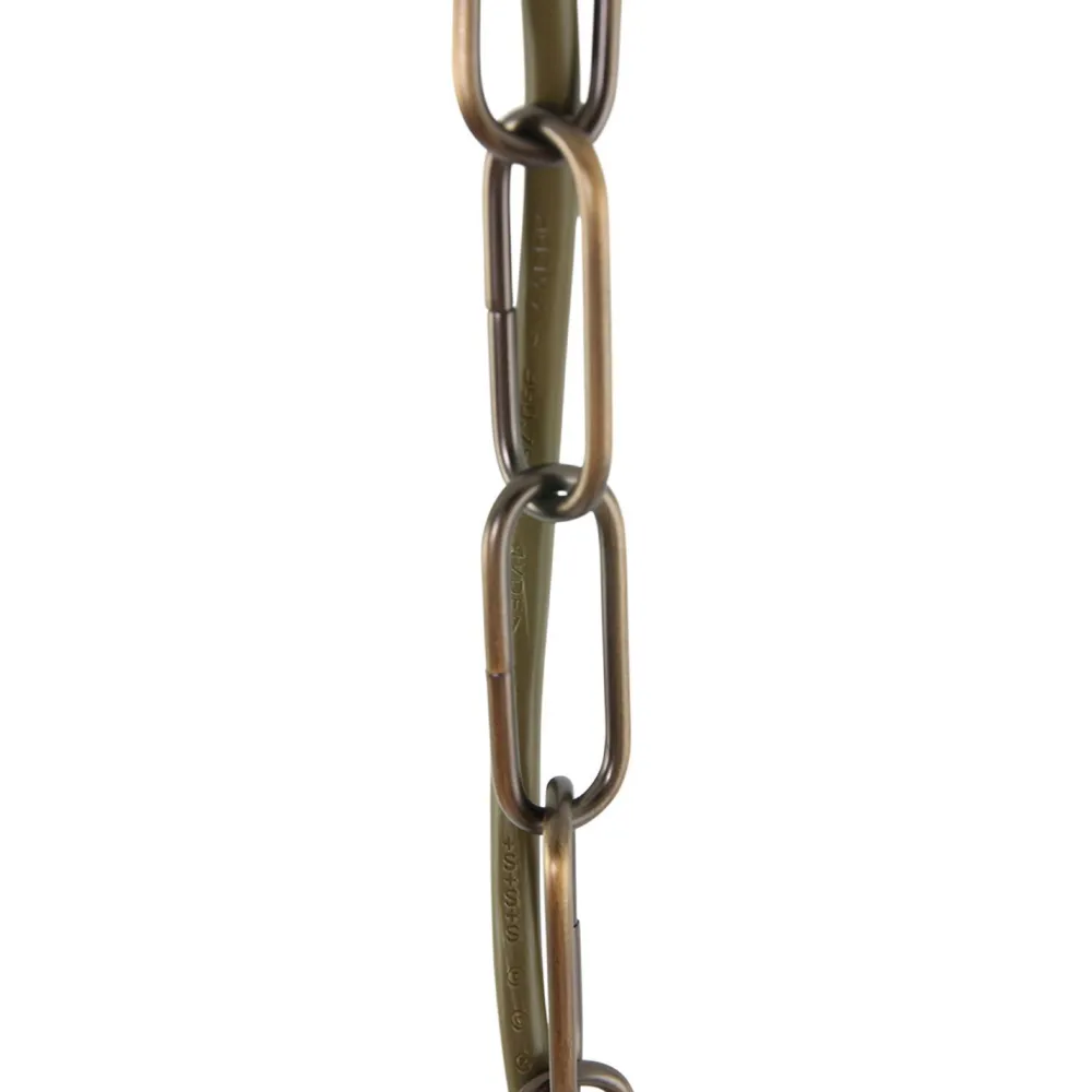 New Steinhauer Hängelampe Glas Metall in Bronze B:23 cm E14 elegant