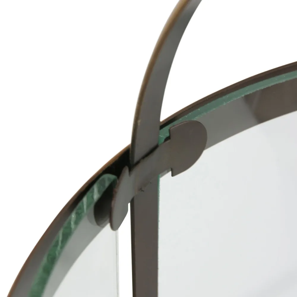 New Steinhauer Hängelampe Glas Metall in Bronze B:23 cm E14 elegant