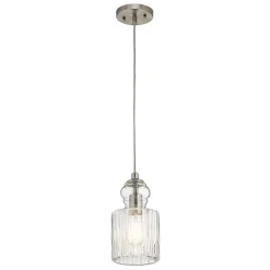 Elstead Hängelampe Glas Metall Vintage Design Ø15cm E27* Hängelampen|Vintage Lampen