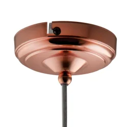 Searchlight Hängelampe Glas rund Ø 35 cm E27 in Messing Antik Bernstein* Hängelampen|Esszimmer Lampen