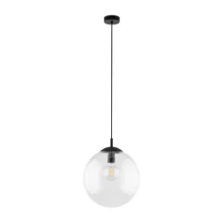 TK Lighting Hängelampe Glas rund Ø 35 cm H: max. 175 cm E27 Kugel Schirm* Hängelampen|Esszimmer Lampen