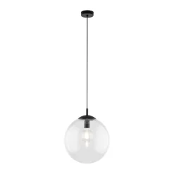 TK Lighting Hängelampe Glas rund Ø 35 cm H: max. 175 cm E27 Kugel Schirm* Hängelampen|Esszimmer Lampen