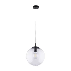 TK Lighting Hängelampe Glas rund Ø 35 cm H: max. 175 cm E27 Kugel Schirm* Hängelampen|Esszimmer Lampen