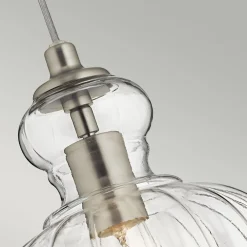 Elstead Hängelampe Glas Schirm Ø22cm Vintage Stil E27* Hängelampen|Vintage Lampen