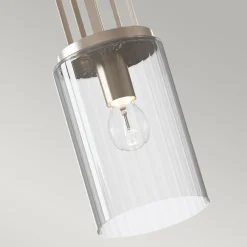 Online Elstead Hängelampe Glasschirm Ø 17,8 cm H: max. 176,5 cm Art Déco