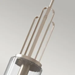 Online Elstead Hängelampe Glasschirm Ø 17,8 cm H: max. 176,5 cm Art Déco