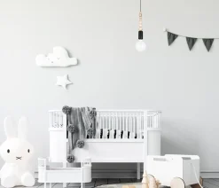 Belis Hängelampe Holz Metall Schwarz E27 Ø10 cm rund wohnlich* Hängelampen|Bürolampen