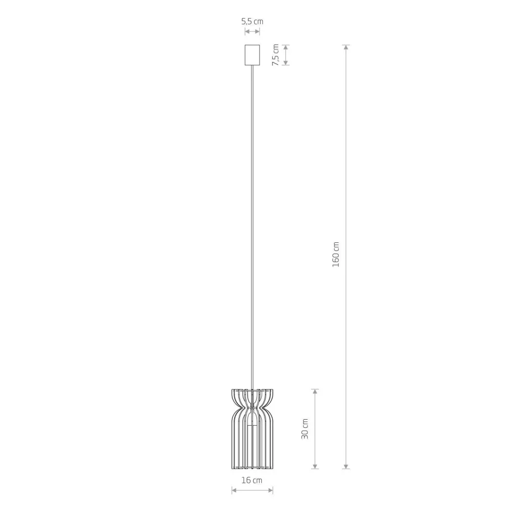 Nowodvorski Hängelampe Holz Schirm E27 Ø 16 cm Weiß Natur LOZORNO* Bürolampen|Lampen Aus Aller Welt