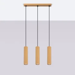 Sale Sollux Hängelampe in Gold B: 45 cm H: max. 98 cm 3-flammig GU10