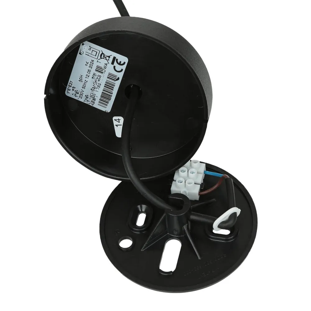 TK Lighting Hängelampe in Schwarz Kugel Esszimmer Leuchte E27* Hängelampen|Esszimmer Lampen