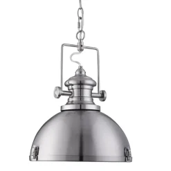 Sale Searchlight Hängelampe Industrie Design in Silber Küche Esstisch