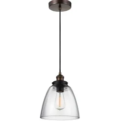 Elstead Hängelampe Küche Esstisch Glas Industrial Look* Industrie Lampen|Vintage Lampen