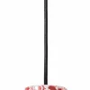 Ferroluce Hängelampe Keramik E27 rund D: 8 cm Rot Muster Retro* Wohnzimmerlampen|Esszimmer Lampen