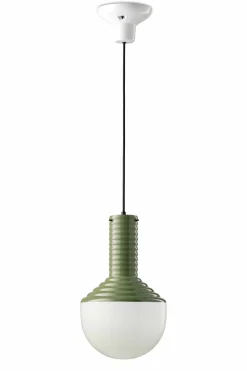 Ferroluce Hängelampe Keramik Glas Ø 24 cm rund H: max. 159 cm E27* Wohnzimmerlampen|Esszimmer Lampen