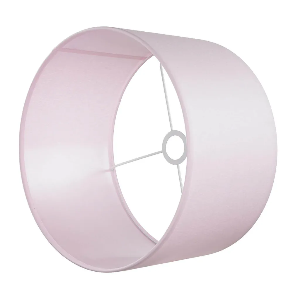TK Lighting Hängelampe Kinder Baby Rosa Ø 40 cm rund Stoffschirm*Kinder Kinderzimmerlampen|Kinderlampen
