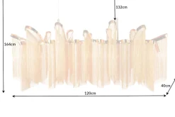 Invicta Interior Hängelampe Klassisch Metall in Gold E14 120 cm lang* Hängelampen|Bürolampen