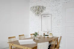 Best By Rydéns Hängelampe Kristall 51,5 cm breit H: max. 120 cm 5x E14