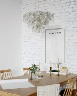 Best By Rydéns Hängelampe Kristall 51,5 cm breit H: max. 120 cm 5x E14