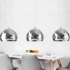 Hot Invicta Interior Hängelampe Kugel Chrom Esszimmer Lampe 3-flammig