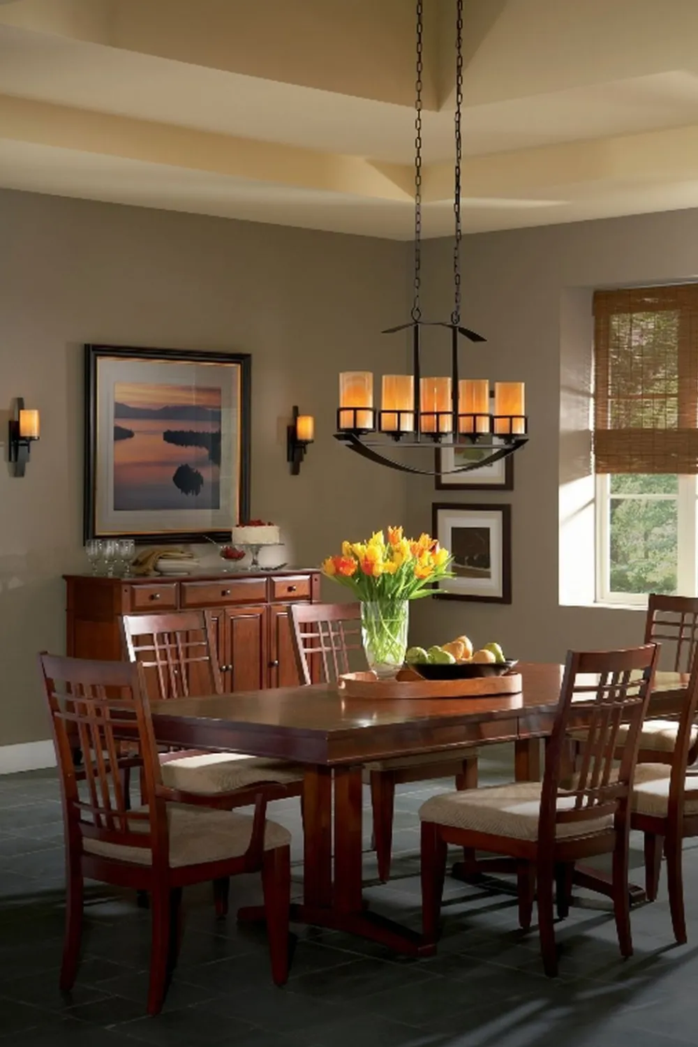 Online Elstead Hängelampe LAPIDE 5-flmg kürzbar Esszimmer Leuchte