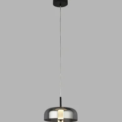 Searchlight Hängelampe LED Rauchglas Ø 30 cm rund 3000 K 388 lm* Hängelampen|Led Lampen