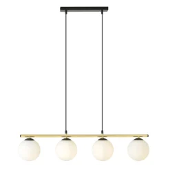 Sale Emibig Hängelampe länglich Kugelschirm verstellbar 4x E14