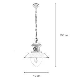 Giovanni Battista Hängelampe Messing Antik aus Echt-Messing Al Mare* Hängelampen|Esszimmer Lampen